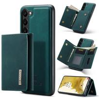 For Samsung Galaxy S23 5G DG.MING M1 Series 3-Fold Multi Card Wallet  Phone Case For Samsung Galaxy S23 5G žalia