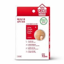 COSRX Acne Pimple Master Patch Hydrocolloid Acne Spot Treatment Patch 72 Patches 72 Patches red
