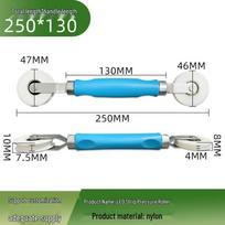 Universal LED Strip Installation Roller Tool for 5-8mm Strips blue