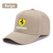 Ferrari Lenktynių Kepuraitė Reguliuojama Beisbolo Kepuraitė Apsauginės Kepurės Aksesuarai Ferrari F430 Stradale 458 488 599 612 F12 Charles Leclerc smėlis