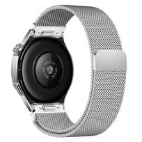 22mm Metal Milanese Loop Band For Huawei Watch GT6 Pro Magnetic Stainless Steel Strap black