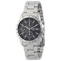 Seiko SND367PC Men's Watch (Black) gray