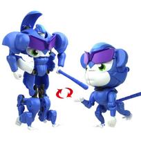 New GGBOND Deformation Robot Tigers Action Figures GG BOND Transformation Deer Crane toys for children gift Brinquedos blue