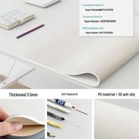 Erasable Silicone Desk Mat 3.5mm - Handwriting, Study & Eye Protection 20x20cm balta