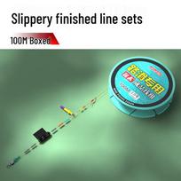 Slick Alloy Rock Fishing Rod with Sliding Float & Long Cast Lure Line Set Size 5 blue
