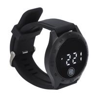 HZ2030 LED Digital Watch Korean Style Waterproof Touch Stylish Wrist Watch for Men Women Students Type 1 black