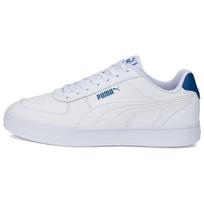 Puma Caven Casual Comfortable Durable Low-Top Sneakers Unisex Sneakers White Blue 380810-20 44 white