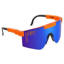 UV400 Cycling Sunglasses Men Women Windproof MTB Sport Goggles Outdoor Bike Bicycle Eyewear Without Box blue