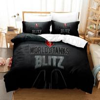 3D Printed World of Tanks 3D NEW Duvet Cover Pillowcase Bedding Set Adult Boy Girl Bedroom Decoration Single Double Large 135x200cm