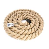 5m JUTE ROPE 26mm Natural Fibers Barrier Rope Jute Twisted Hemp Tug-of-war Handrail