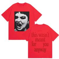 Lola Young Album Tour 2025 Graphics Cover T Shirts Men's Women Fashion Oversized T-shirts Vintage Harajuku Short Sleeve T Shirts M black