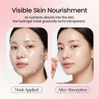 Bio Collagen Night Mask – Hydrating Overnight Hydrogel Korean Glass Skin Mask, Wrapping Peel Off Facial Mask for Deep Hydration & Skin Care, Moist white