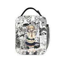 My H-Hero A-Academia Himiko Toga Thermal Insulated Lunch Bags  Reusable Food Bag Cooler Thermal Lunch Boxes One Size