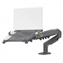 2 in 1 NB NEW F80 + FP-2 for 17-30  Monitor + 10 -17  laptop desktop Holder notebook computer mount stand laptop clamp F80-FP-G gray