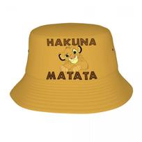 Individualus Karalius Liūtas Hakuna Matata Kibiro Kepuraitė Moterims Unisex Mados Vasaros Paplūdimio Apsauga Nuo Saulės Unisex Kepuraitė One Size brown