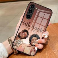 Žinomo Bruno Marso romantiškas dėklas telefonui Samsung S26 S25 Edge Ultra S23 S22 S21 S20 Ultra Plus S24 Fe A54 A53 A25 Stiklinis Co Samsung S23 Plus