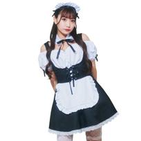 Clearstone GLOWHOLIC Cosplay Helovino Korsetas Tarnaitė M Juodas Moteriškas