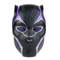 Hasbro MARVEL Marvel Legends Aukščiausios kokybės elektroninis vaidmenų žaidimo šalmas Juodoji pantera su šviesos efektais ir pakeliamu lęšiu ir Marvel Legends prekės black