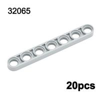 Technical Parts Moc Beam L-shape Thin with Axle Hole  DIY Building Blocks Accessories Toy Compatible 11478 32449 32017 Bricks