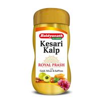 Baidyanath Ayurved Kesari Kalp Royal Chyawanprash - 1kg - Promotes Vitality, Strength & Stamina in Adults and Elderly | Revitalizer Enriched with Go yellow