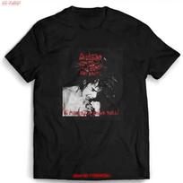 The Birthday Party Drunk On Pope Blood Nick Cave T Shirt Vintage Casual Stretched Streetwear Unisex Stylish Graphic 2XL black
