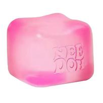 Schylling Needoh Nice Cube Sensorinis žaislas Streso malšintojas Fidget Dėlionės sprendimas Išsikrovimo blokelis Suvenyras Dovana Edukacinis žaislas rožinė