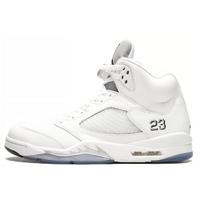 Air Jordan 5 Retro Metallic White 2015 136027-130 44 balta