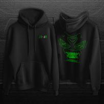 Kawasaki Ninja ZX6R 2005-2006- Motorcycle hoodie-Casual Pullover Sweatshirt for Sportbike Riders L black