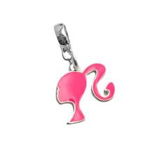 Naujas Rožinis Mergaitės Karoliukas Barbie Mergaitės Pakabukas Tinka Originaliam Apyrankės Moteriški Papuošalai Amuletas Variniai Aksesuarai pink