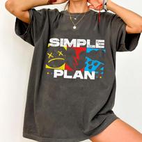 Comfort Colors Simple Plan Tour T-shirt 130 black