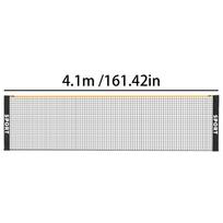 10/13/16ft  Badminton Net Weatherproof Height Adjustable Volleyball Net Sports Net Outdoor Pickleball Tennis Soccer Training Net gray