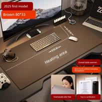 Zoned Heating Mouse Pad, Heated Desk Mat, Office Desktop Winter Super Large Hand Warmer Pad, Work Station Electric Heating Pad 【Zoned Heating】Heated Pad - Zoned Heat - ruda