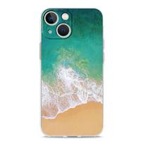 Phone Case For iPhone 17 Cases iPhone Air 16 15 12 13 14 Pro Max 7 8 Plus 16Pro iPhone11 Soft Cover Blue Sea Ocean Waves For iPhone 17 Air blue