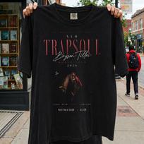 Vintage Shirt, Neo Trapsoul Tour Tee, Aesthetic Streetwear Graphic Tee, Oversized Concert Merch, R&B Music Lover Gift 120 black