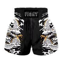MMA Bokso Muay Thai Treniruočių Šortai Vyrams Moterims Tamprios Lygra Sporto Salė Kova S black