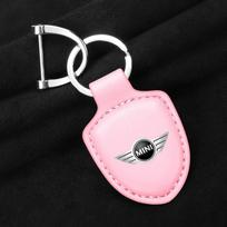 Odinis automobilio raktų pakabukas Skydo stiliaus raktų laikiklis Pakabukas Mini Cooper JCW R50 R52 R53 R55 R56 F54 F55 F56 F60 CLUBMAN COUNTRYMAN uylez55 white