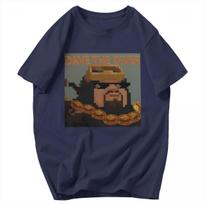 Men T Shirt Dave The Diver Game Summer Y2K Graphic Crewneck Unisex Clothes T Shirts 4XL brown