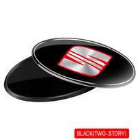 3D aliuminio ženklelis Automobilio kėbulo sparno apdaila Bagažinės lipdukas Seat Mk1 Mk2 Mk3 5f 1p Cupra Ateca Leon lbiza 6f FR Cordoba Arona