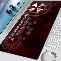 Umbrella Corporation pelės kilimėlis guminis kilimėlis nešiojamam kompiuteriui XXL pelės kilimėlis nešiojamam kompiuteriui žaidėjui kompiuterio stalas žaidimų priedai 600x300x2mm gray