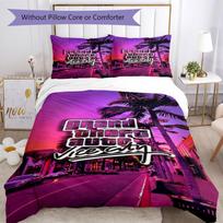 Grand Theft Auto Duvet Cover Set Perfect for Bedrooms Machine Washable Christmas Gift 140cmx200cm