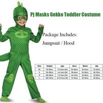 Unisex Girls Super Owl Hero tuta Fancy Dress Cosplay Cat Boys Gecko Animail Costume di Halloween Jumpsuit L(130-145cm) green