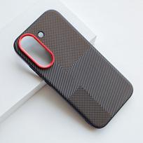 POCO X8 Pro Max Redmi Turbo 5 Max dėklas Kevlaro Aramido pluošto tekstūra Anti-pirštų atspaudų odinis smūgiams atsparus dangtelis PU Leather&Poco X8 Pro Max gray