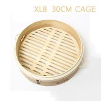 cm Koldūnų gaminimo indai Žuvies bandelių gaminimo dangtis Virtuvės įrankis Narvas Bambukinis garintuvas 30cm cage