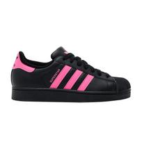 Kids' Sneakers adidas Superstar II Core Black Lucid Pink (GS) Core Black/Lucid Pink/Core Black 39 black