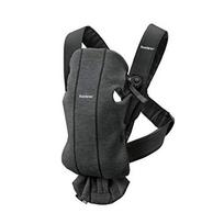 BabyBjorn kūdikio nešioklė MINI Austa Vintage Indigo naujagimiams nuo 0 iki 12 mėn. MINI