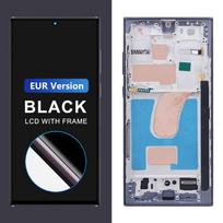 S23 Ultra Display With Frame Assembly TFT For Samsung S23 Ultra 5G S918B S918U Display Touch Screen Digitizer Replace Parts EU Black Frame