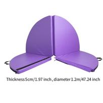 Pole Dance Mat Steel Pipe Crash Mat Gymnastics Equipment Folding Yoga Exercise Mat for Training Workout Home Gym Pilates Fitness