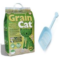Grain Cat | Natural Clumping Litter - Green Cat - 24L Package