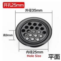 10pcs Stainless steel round ventilation cover Air Vent Louver Mesh Hole for Wardrobe shoe cabinet furniture accessories