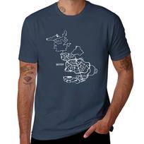 Need For Speed Underground 2 Bayview Map Tshirt Anime T Shirts For Unisex T Shirts For Unisex Pack Cotton 3XL black